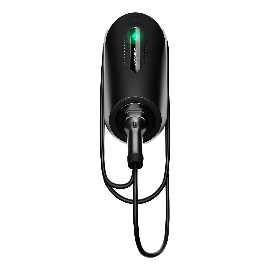 myenergi zappi GLO 7kW smart EV charger with 6.5m tethered Type 2 cable
