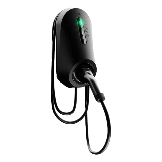 myenergi Zappi GLO 7kW Smart EV Charger with 6.5m Tethered Type 2 Cable