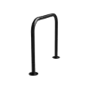 Surface Bolt-Down EV ChargePoint Protector - Galvanised Black, 800mm x 750mm