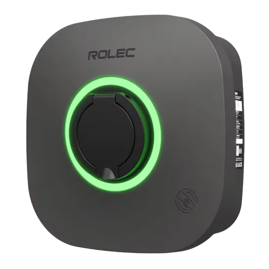 Rolec EVO 7.4kW Smart EV Charger Type 2 Socket Grey