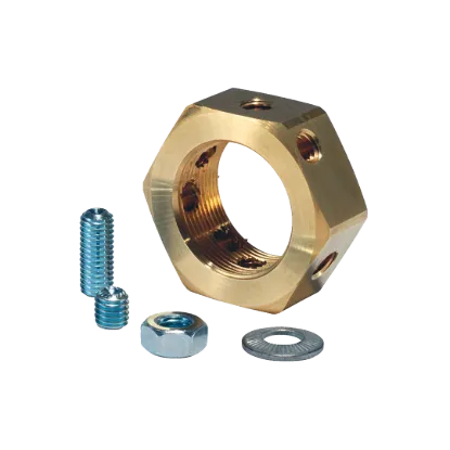 SWA 25mm Brass Lock Nut (Pack of 2)
