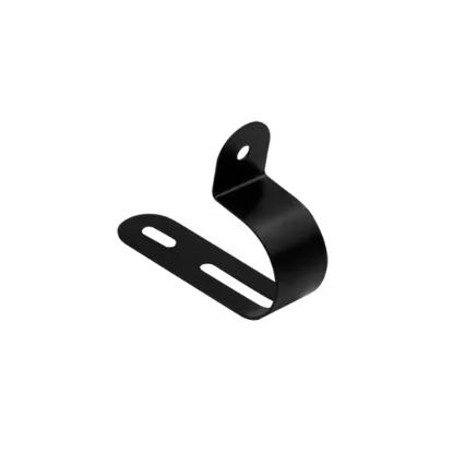 Unicrimp 8mm Black Round Cable Clips (Pack of 10)