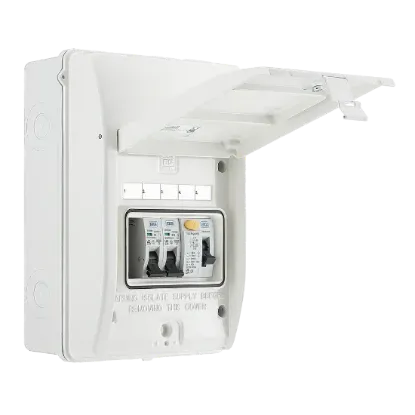 Sync Energy BG Fortress CFGAR1A-01 5 Module IP65 Garage Consumer Unit