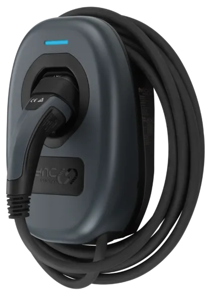 Sync Energy Wall Charger 2 7.4kW 7.5m Tethered Type 2 EV Charger