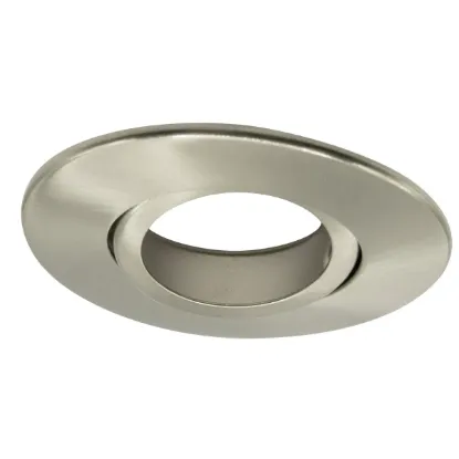 ALL LED iCan75 Satin Nickel Adjustable Bezel for AFD75 Downlight