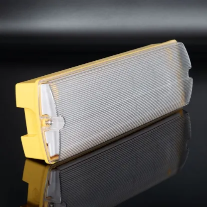 KSR Lighting Sitio 4.5W 6500K 110V LED IP65 Emergency Bulkhead