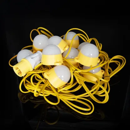 KSR Lighting Sitio 10 Way 23m Connectable LED 110V Festoon Kit