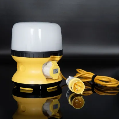 KSR Lighting Sitio 30W 110V LED 6500K Emergency Globe Light with 3m Cable Plug & Socket