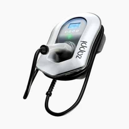myenergi zappi 7kW Single-Phase Tethered White EV Charger