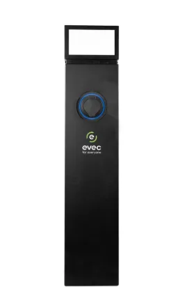 evec ESP02 vecSPRINT 22kW Single Socket Pedestal EV Charger