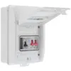 Sync Energy White EV Consumer Unit 100A Main Switch 40A DP RCBO SPD