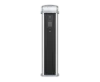 Rolec Quantum Contactless Payment 7.4kW EV Charging Pedestal Black