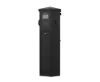 Rolec Hex Smart 2x7.4kW EV Charging Pedestal with LCD Screen Black