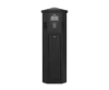 Rolec Hex Contactless 2x7.4kW EV Charging Pedestal with LCD Screen Black