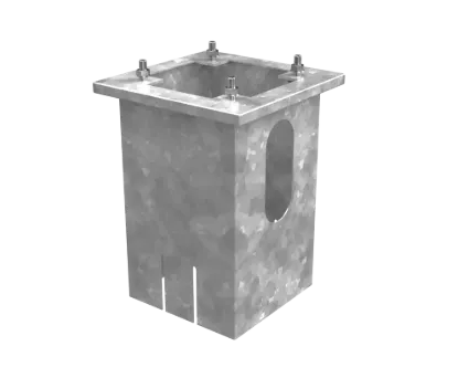 Rolec BasicCharge/Classic Galvanised Steel Ground Mounting Base