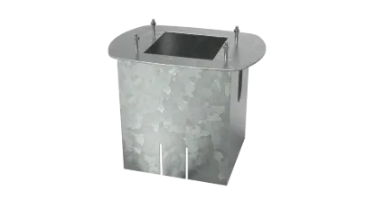 Rolec Quantum Galvanised Steel Ground Mounting Base