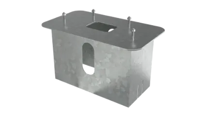 Rolec UltraCharge 40/80 Pedestal Galvanised Steel Ground Mounting Base