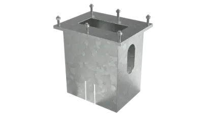 Rolec Tap & Charge Premium Mounting Pedestal Galvanised Steel Ground Mounting Base