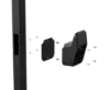 Rolec Type 2 Plug & Cable Holster Plate for Mounting Post