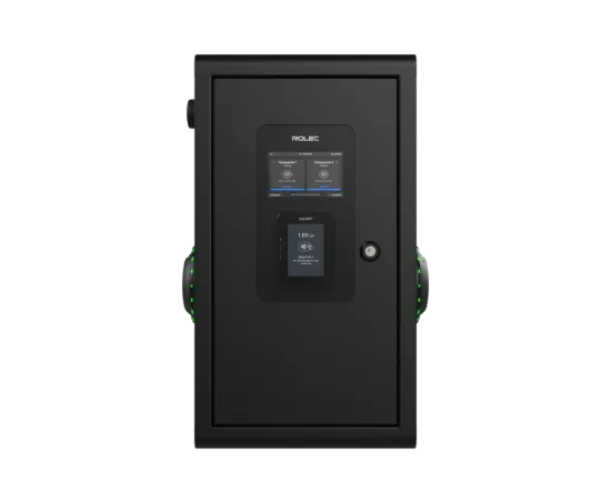 Rolec SecuriCharge smart 7.4kW single socket EV charger in black