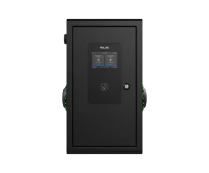 Rolec SecuriCharge Smart 7.4kW EV Charger with LCD Screen Black