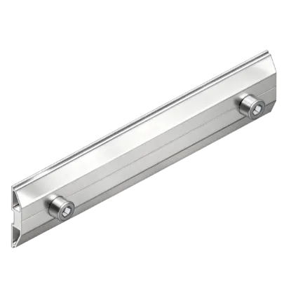 Fastensol F-RS-S F-RC-S Silver Rail Splice 200mm